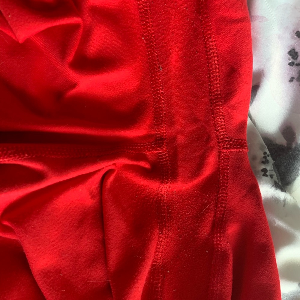 Red Zyia Ascend Leggings